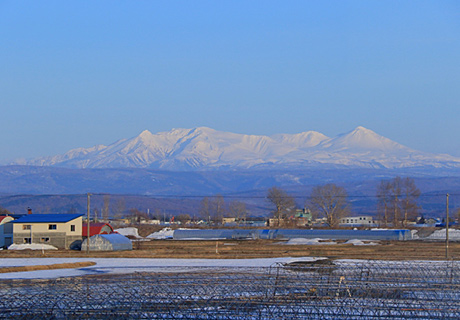 愛別町の風景