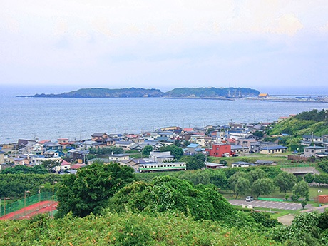 江差町のかもめ島