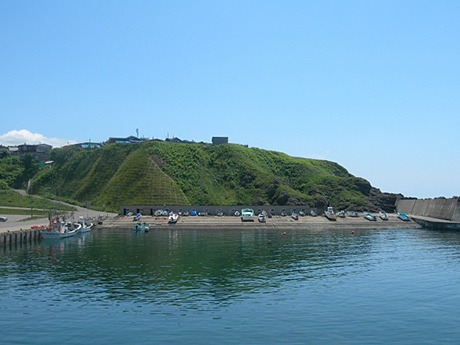 上ノ国町の漁港