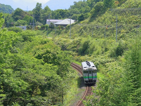 北海道を走る石狩線