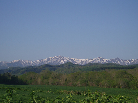 西興部村の風景