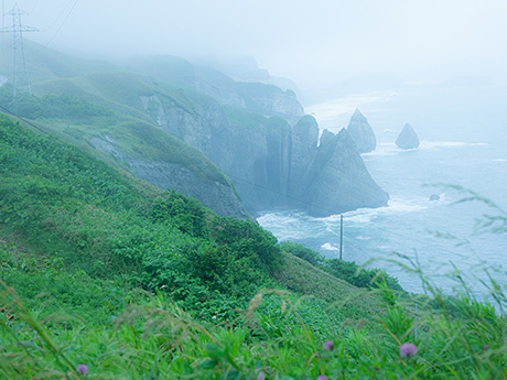 島牧村の風景