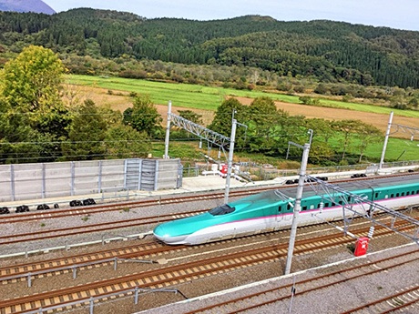 北海道知内町の景色