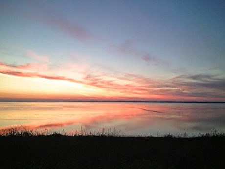 湧別町のサロマ湖